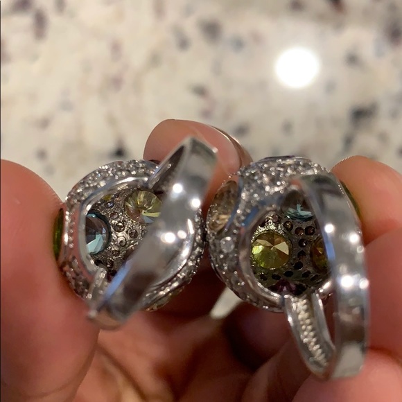 Silver Ball Stone Rings - Picture 14 of 16